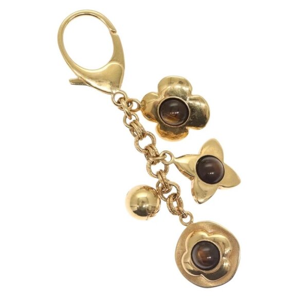 LOUIS VUITTON Bijoux Sac Tresor Key Holder Gold LV Auth - Picture 3 of 14